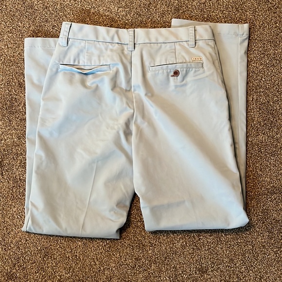 Izod Chinos Light Blue Size 30x32 - Picture 4 of 4
